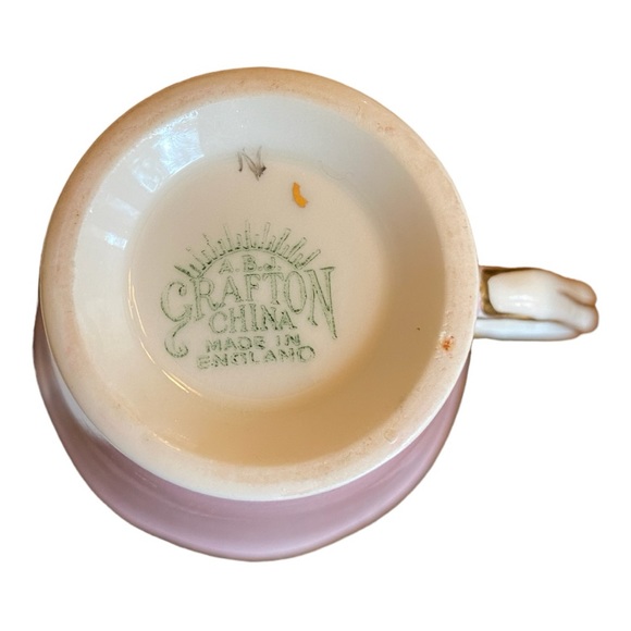 Vintage fine bone China teacup and saucer by Royal Grafton made in England - Picture 7 of 7